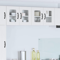 vidaXL Kitchen Cabinet High Gloss White 60 x 31 x 40 cm