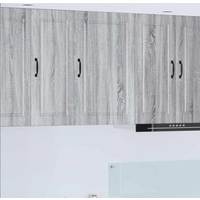 vidaXL Kitchen Cabinet Grey Sonoma 50 x 31 x 80 cm Engineered Wood