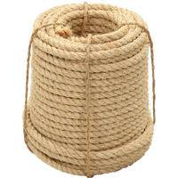 vidaXL Rope 100% Sisal 14 mm 50 m