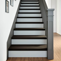 vidaXL Stair Treads 12 pcs Dark Brown 70x30x2 cm Solid Wood Oak