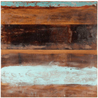 vidaXL Square Table Top 80x80 cm 25-27 mm Solid Reclaimed Wood