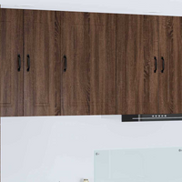 vidaXL Kitchen Cabinet with Storage Kalmar Brown Oak 50 x 31 x 80 cm