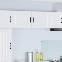 vidaXL Kitchen Cabinet with Door White 50 x 31 x 40 cm Engineered Wood