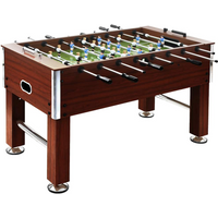 vidaXL Football Table Steel 60 kg 140x74.5x87.5 cm Brown