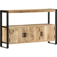 vidaXL Side Cabinet 120x30x75 cm Solid Mango Wood