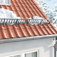 vidaXL Snow Guard Support 12 pcs Anthracite 29.5 x 3 x 34.5 cm Steel
