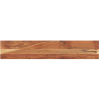 vidaXL Table Top 140x30x3.8 cm Rectangular Solid Wood Acacia