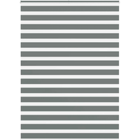 vidaXL Zebra Blind Dark Grey 160x230 cm Fabric Width 155.9 cm Polyester