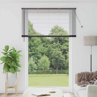 Venetian Blinds Height Adjustable 220x150cm Aluminium