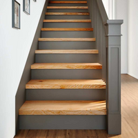 vidaXL Stair Treads 4 pcs Light Brown 80x30x2 cm Solid Wood Oak