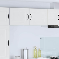 vidaXL Kitchen Cabinet Kalmar 2 pcs High Gloss White 50 x 31 x 40 cm