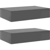 vidaXL Garden Furniture Covers 2 pcs 12 Eyelets 325x205x70 cm