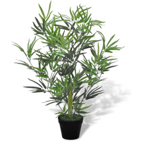 vidaXL Artificial Bamboo Tree with Pot 80 cm