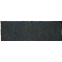 vidaXL Area Rugs Rectangular Dark Grey 80 x 250 cm Jute
