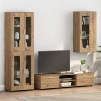 vidaXL Wooden Cabinet Artisan Oak 50 x 29 x 100 cm Engineered Wood