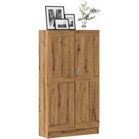 vidaXL Book Cabinet Artisan Oak 82.5x30.5x150 cm Engineered Wood