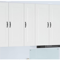 vidaXL Kitchen Cabinet Kalmar High Gloss White 30 x 31 x 100 cm