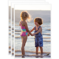 vidaXL Photo Frames Collage 3pcs for Wall or Table White 21x29.7cm MDF