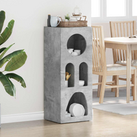 vidaXL Sideboard Concrete Grey 40 x 35 x 100.5 cm Engineered Wood
