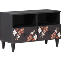 vidaXL Storage Cabinets Multicolour 70 x 33.5 x 46 cm Solid Mango Wood