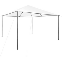 vidaXL Gazebo 4x4x3 m White 180 g/m²