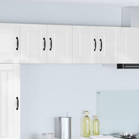 vidaXL Kitchen Cabinet with Shelf High Gloss White 60 x 31 x 40 cm