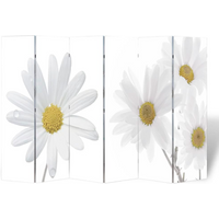 vidaXL Folding Room Divider 217x170 cm Flower