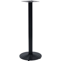 vidaXL Bistro Table Leg Black Ø43x107 cm Cast Iron