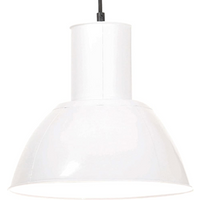 vidaXL Hanging Lamp 25 W White Round 28.5 cm E27