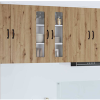 vidaXL Kitchen Cabinet with Storage Kalmar Artisan Oak 60 x 31 x 80 cm
