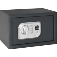vidaXL Digital Safe with Lock Dark grey 31 x 20 x 20 cm Steel