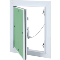 vidaXL Access Panel Green and Silver 20 x 25 cm