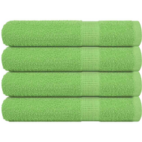 vidaXL Sauna Towels 4 pcs "FROGN" Apple Green 80x200 cm 100% Cotton