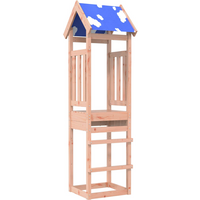 vidaXL Play Tower Brown 52.5 x 46.5 x 208 cm Solid Douglas Wood