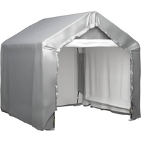vidaXL Storage Tent Grey 180x180 cm Galvanised Steel