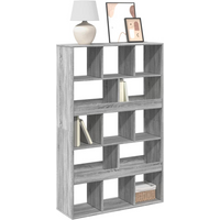 vidaXL Bookcase Grey Sonoma 100x33x156.5 cm Engineered Wood