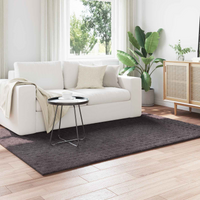 vidaXL Area Rugs Rectangular SIROLO Anthracite 200 x 140 cm Polyester