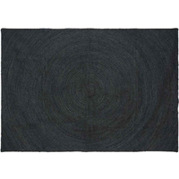 vidaXL Area Rugs Rectangular Dark Grey 160 x 230 cm Jute