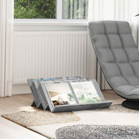 vidaXL Magazine Rack Grey Sonoma 65 x 53 x 28.5 cm Engineered Wood