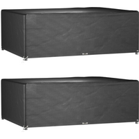 vidaXL Garden Furniture Covers 2 pcs 12 Eyelets 270x180x90 cm Rectangular