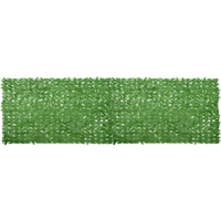 vidaXL Balcony Screen with Green Leaves 500x150 cm