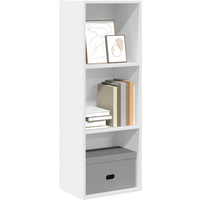 vidaXL Bookcase White 40x30x114 cm Engineered Wood