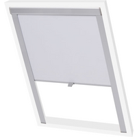 vidaXL Blackout Roller Blinds White P06/406