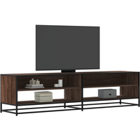 vidaXL TV Cabinet Brown Oak 180.5x40x46 cm Engineered Wood