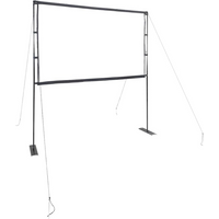 vidaXL Projection Screen with Stands 90 Inch 16:9