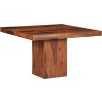 vidaXL Dining Table 120x120x77 cm Solid Wood Acacia