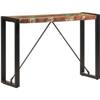 vidaXL Console Table 110x35x76 cm Solid Reclaimed Wood