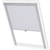 vidaXL Blackout Roller Blind White FK06