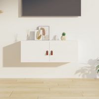 vidaXL Wall Cabinet White 80x30x30 cm Solid Wood Pine