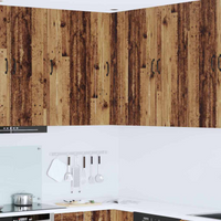 vidaXL Kitchen Cabinet with Storage Kalmar Old Wood 57 x 57 x 100 cm